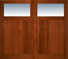 wood garage doors